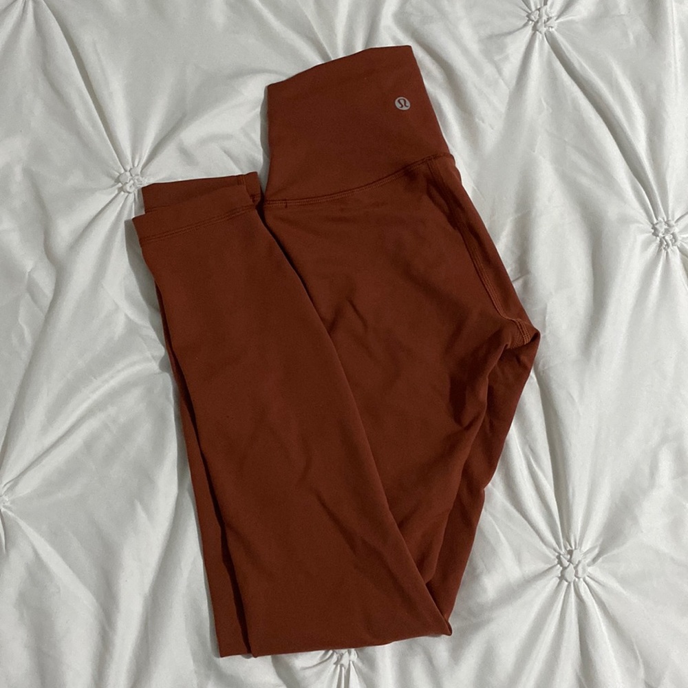 Lululemon Wunder train  - Rustic Clay - size 0